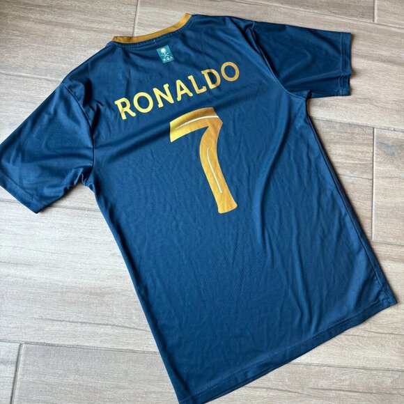 Al Nassr Jersey #7 Ronaldo - Size Medium - Nike Player Issue Kit - Picture 5 of 5